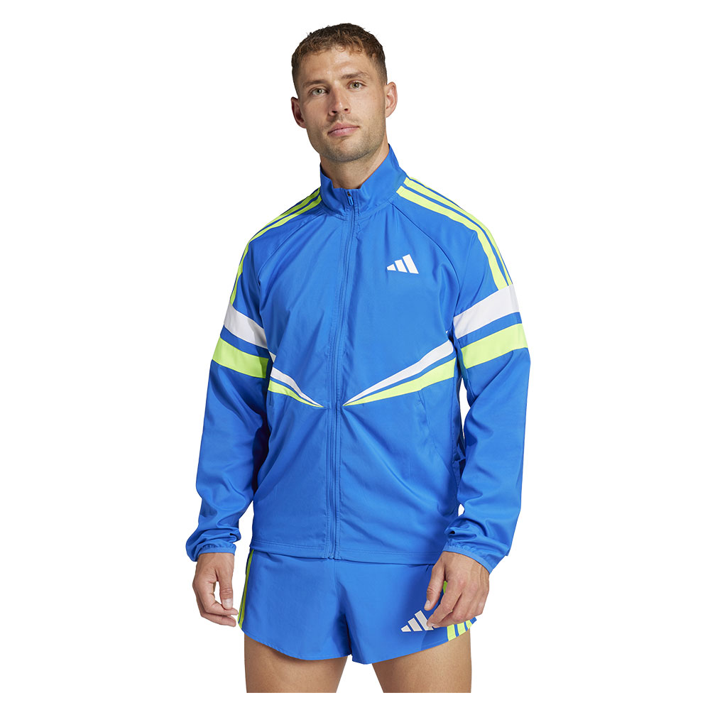 Adidas Adizero Retro Jacket Blau M Mann Adidas Adizero Retro Jacket Blau M Mann von Adidas