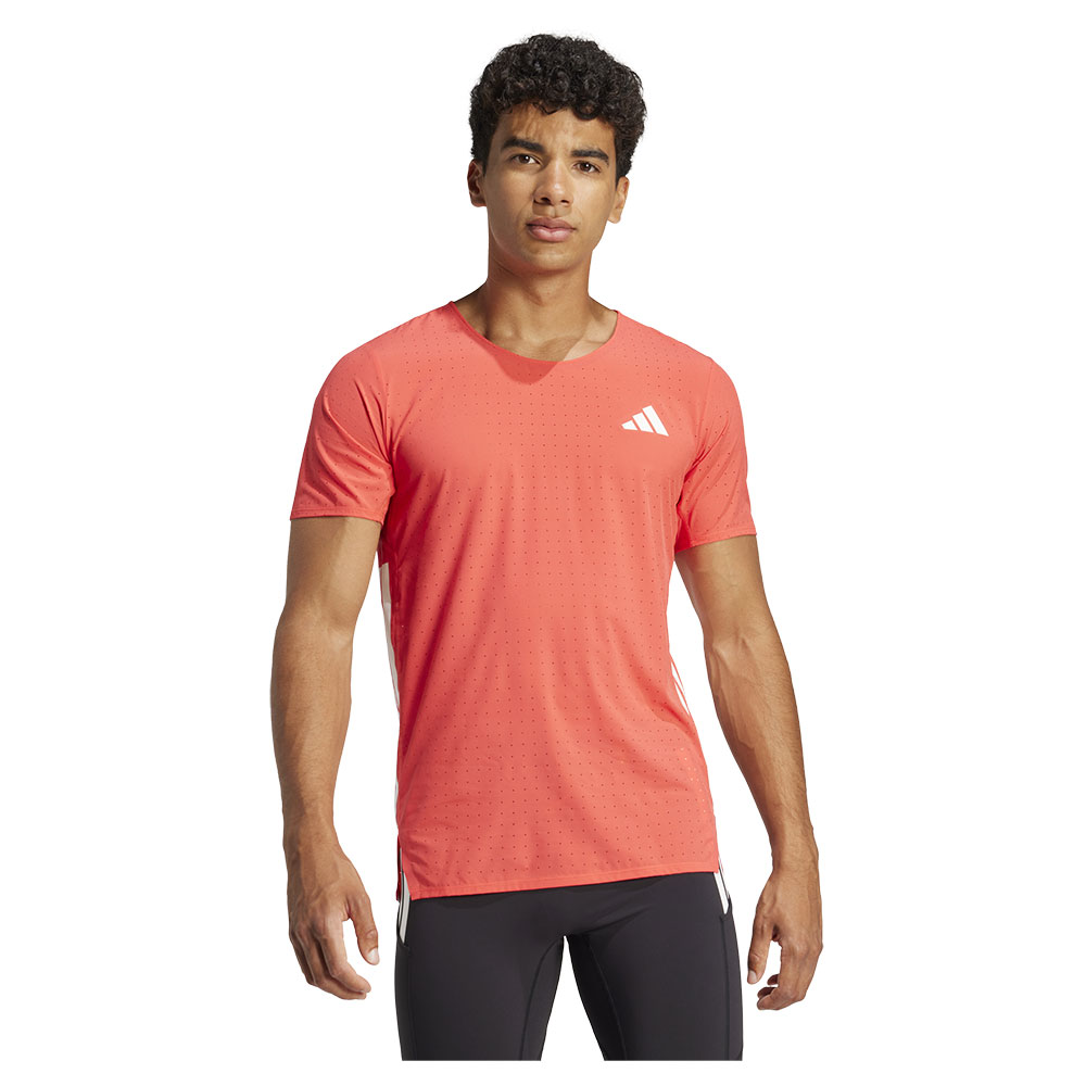 Adidas Adizero Short Sleeve T-shirt Orange S Mann von Adidas