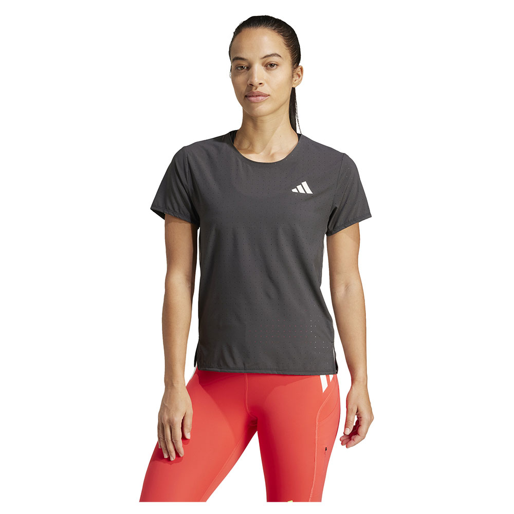 Adidas Adizero Short Sleeve T-shirt Grau XS Frau von Adidas