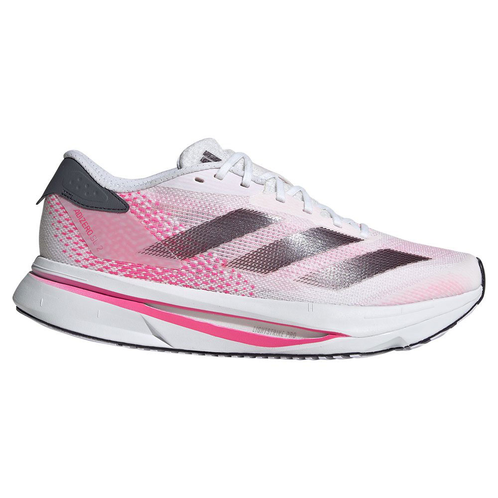 Adidas Adizero Sl2 Running Shoes Weiß,Rosa EU 36 2/3 Frau von Adidas