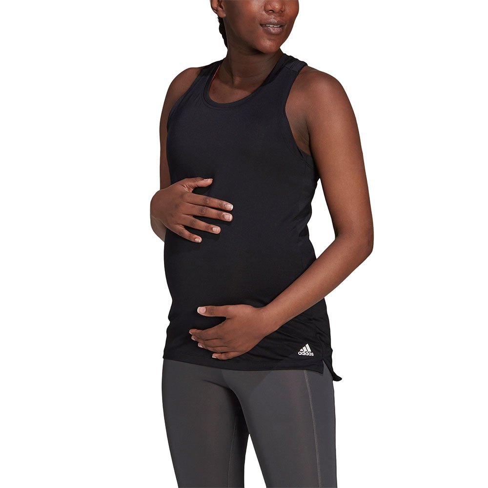 Adidas Aeroready Designed 2 Move Sport Maternity Sleeveless T-shirt Schwarz XS Frau von Adidas