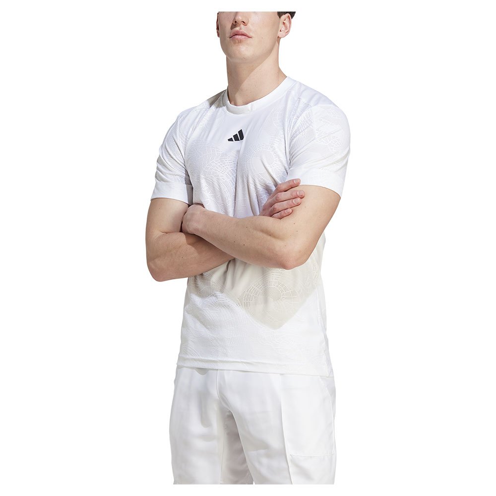 Adidas Aeroready Freelift Pro Short Sleeve T-shirt Weiß L Mann Adidas Aeroready Freelift Pro Short Sleeve T-shirt Weiß L Mann von Adidas