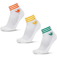 Adidas Ankle 3 Pack Unisex Socken - Weiß - Größe: 40-42 - Baumwolle - Foot Locker von Adidas