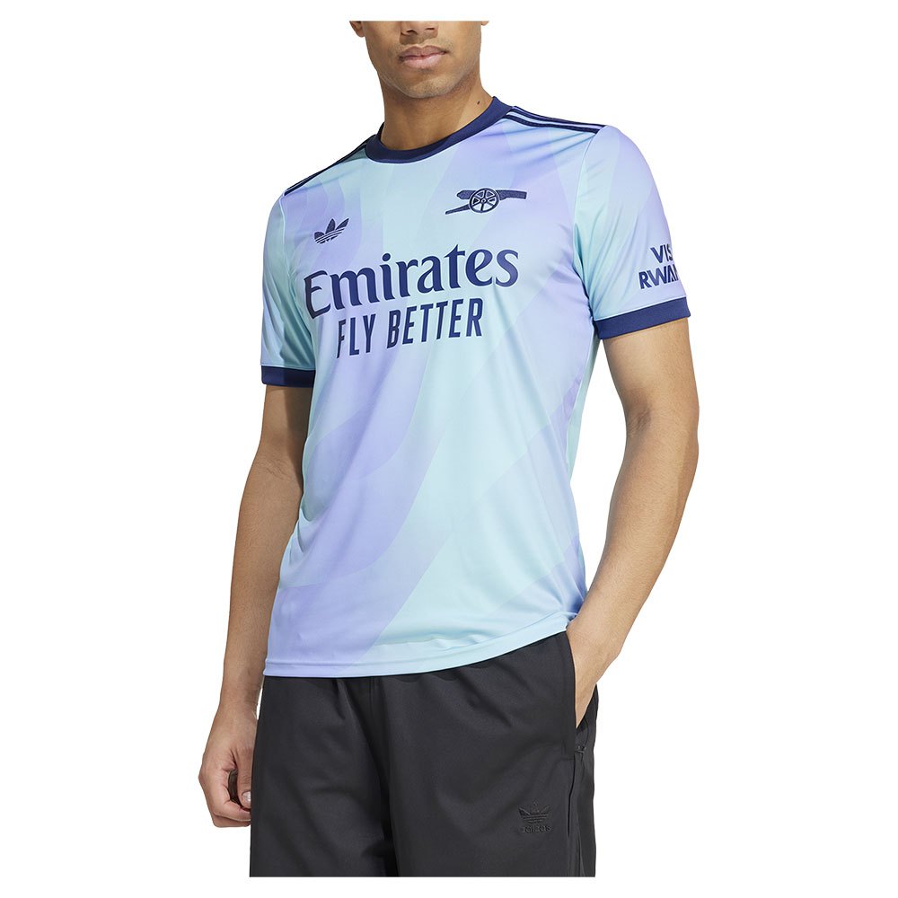 Adidas Arsenal Fc 24/25 3 Stripes Short Sleeve T-shirt Blau M Adidas Arsenal Fc 24/25 3 Stripes Short Sleeve T-shirt Blau M von Adidas