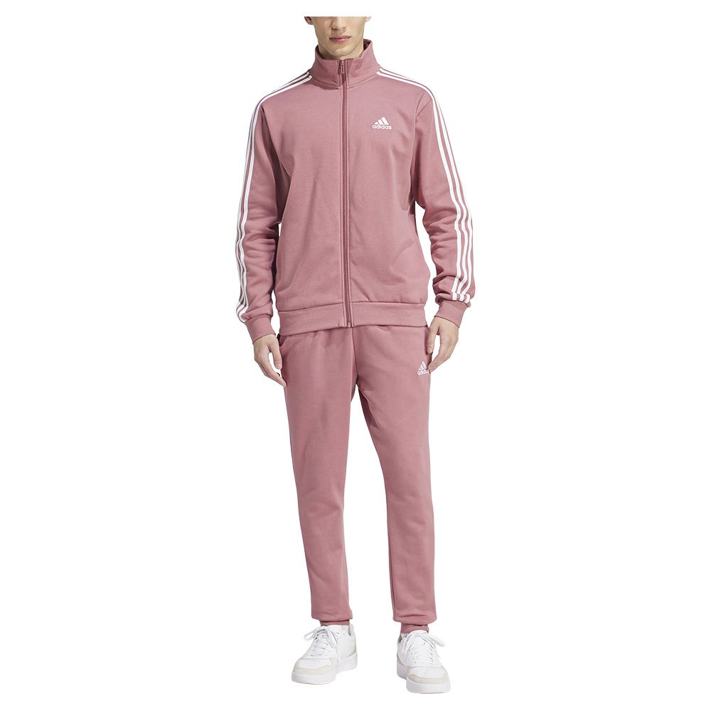 Adidas Basic 3 Stripes Fleece Tracksuit  S / Regular Mann von Adidas