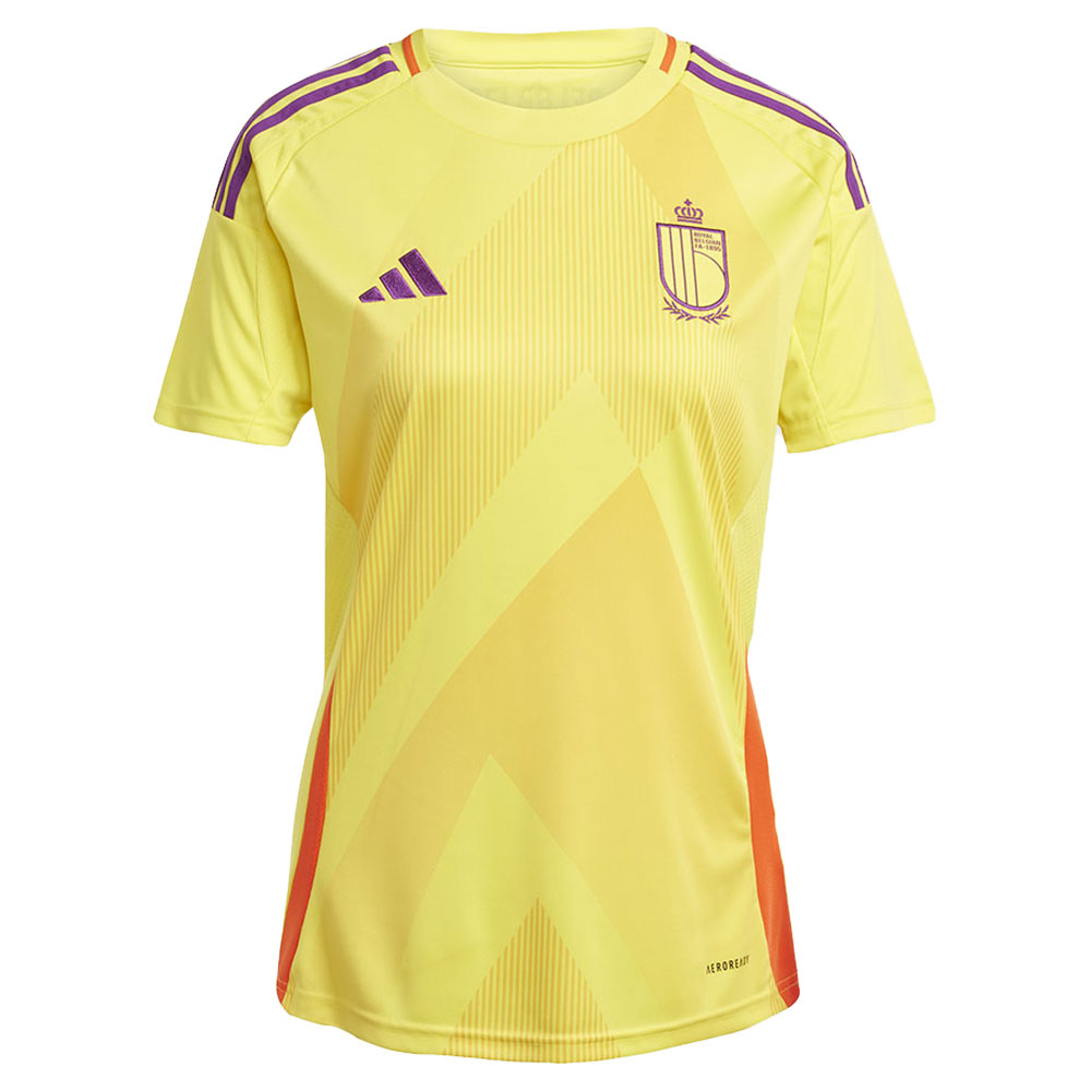 Adidas Belgium 24/25 Away Woman Short Sleeve T-shirt Gelb S Adidas Belgium 24/25 Away Woman Short Sleeve T-shirt Gelb S von Adidas