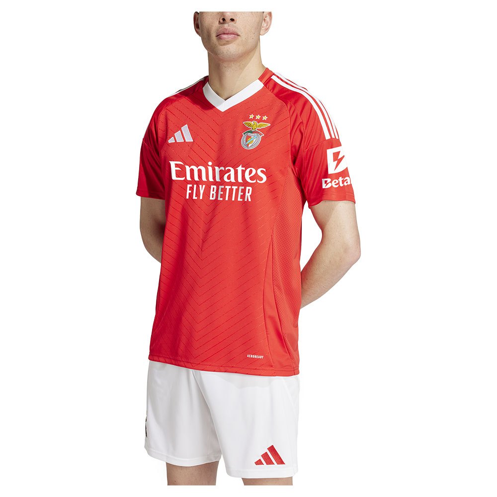 Adidas Benfica 24/25 Home Short Sleeve T-shirt Rot XL Adidas Benfica 24/25 Home Short Sleeve T-shirt Rot XL von Adidas