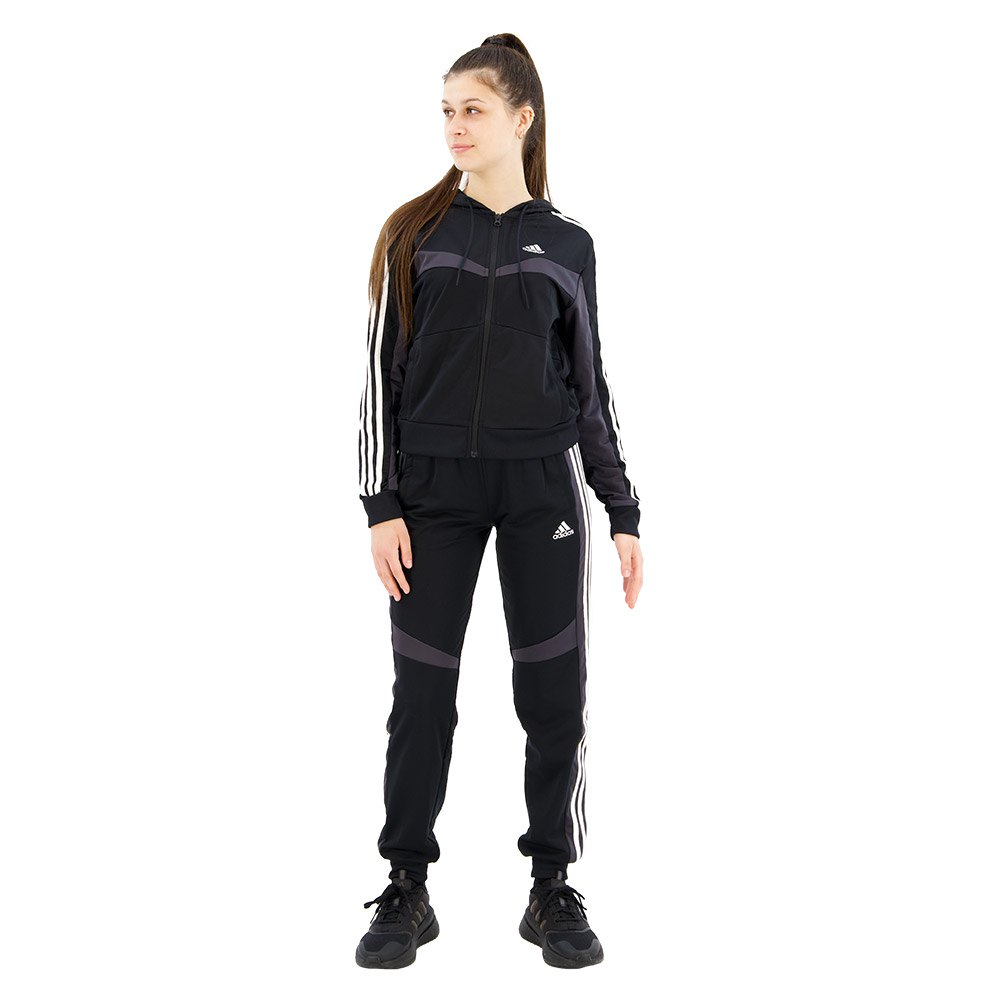 Adidas Boldblock Tracksuit Schwarz XS Frau von Adidas