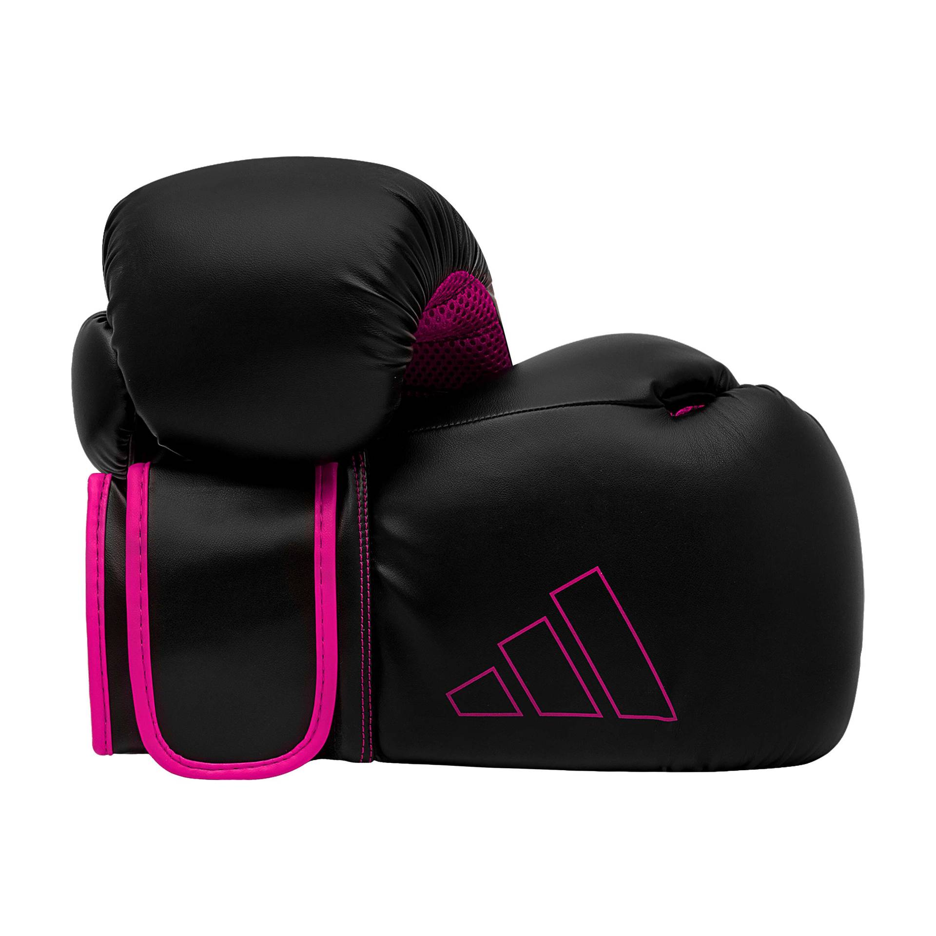 Adidas Boxhandschuhe "Hybrid 80", 8 oz., Schwarz-Pink Adidas Boxhandschuhe "Hybrid 80", 8 oz., Schwarz-Pink von Adidas