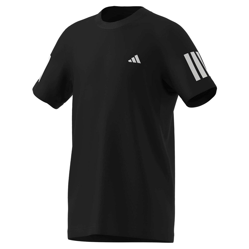 Adidas Club 3 Stripes Short Sleeve T-shirt Schwarz 5-6 Years Junge Adidas Club 3 Stripes Short Sleeve T-shirt Schwarz 5-6 Years Junge von Adidas