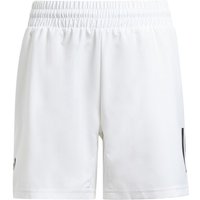 Adidas Club 3 Stripes Shorts Jungen Weiß - 164 von Adidas