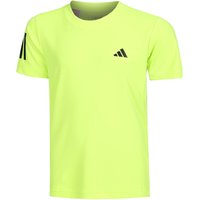 Adidas Club 3 Stripes T-shirt Jungen Limette - 140 von Adidas