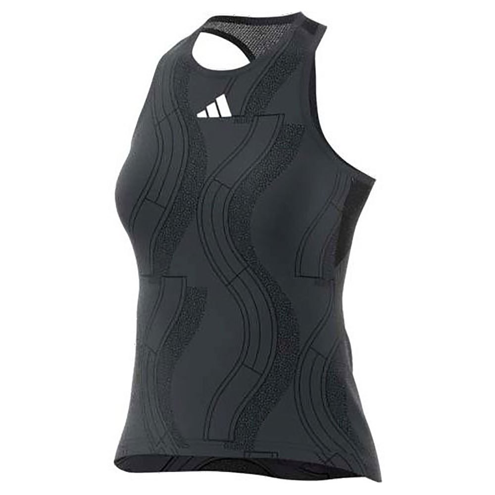 Adidas Club Graph Tank Sleeveless T-shirt Schwarz XS Frau Adidas Club Graph Tank Sleeveless T-shirt Schwarz XS Frau von Adidas