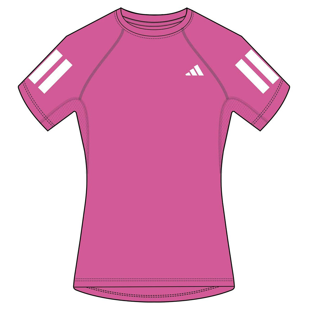 Adidas Club Short Sleeve T-shirt Rosa L Frau Adidas Club Short Sleeve T-shirt Rosa L Frau von Adidas