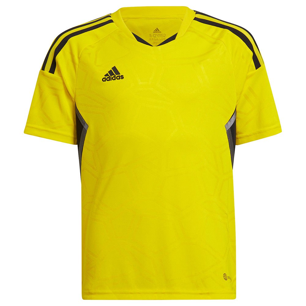 Adidas Condivo 22 Md Short Sleeve T-shirt Gelb 13-14 Years Junge von Adidas