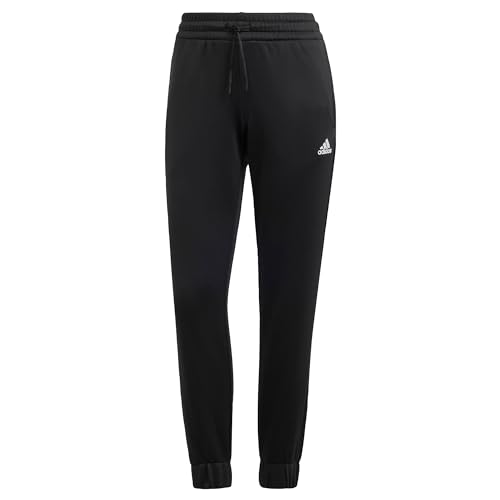 Adidas Damen Linear Trainingsanzug, XS, schwarz/weiß, 32 von adidas