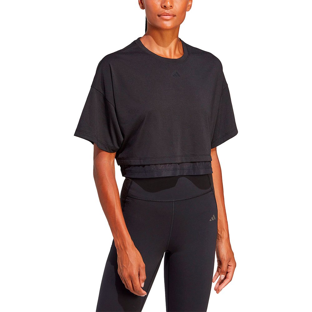 Adidas Dance Cro Short Sleeve T-shirt Schwarz L Frau Adidas Dance Cro Short Sleeve T-shirt Schwarz L Frau von Adidas