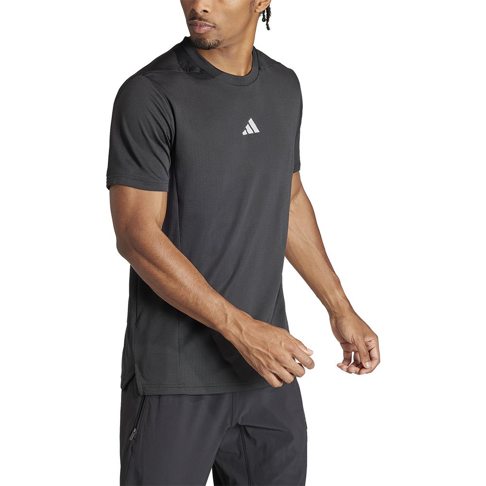 Adidas Designed For Training Hr Short Sleeve T-shirt Schwarz S Mann von Adidas