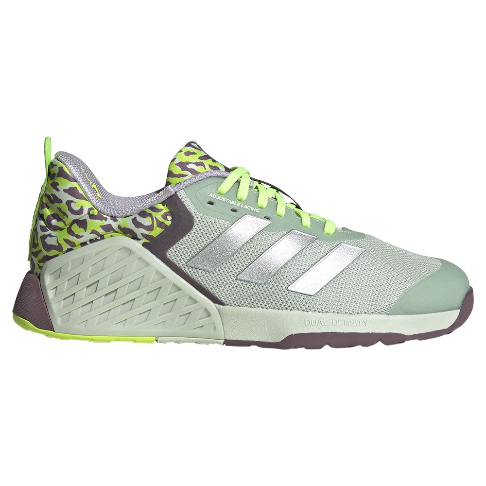 Adidas Dropset 3 Gfx Trainers Grün,Silber EU 42 Frau von Adidas