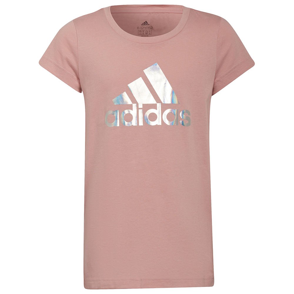 Adidas Elevated Short Sleeve T-shirt Rosa 11-12 Years Junge von Adidas