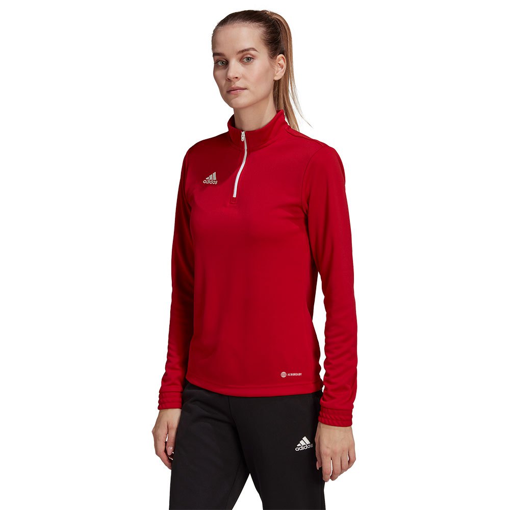 Adidas Entrada 22 Training Sweatshirt Rot XS / Regular Frau von Adidas