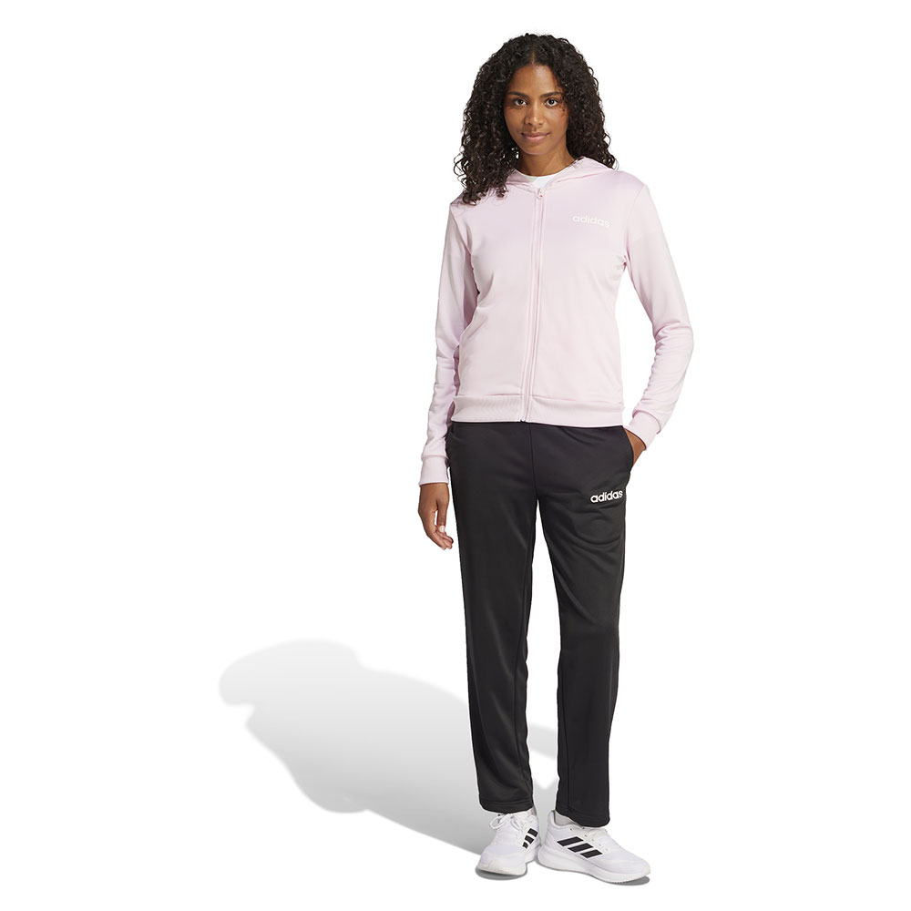 Adidas Essentials Linear Tracksuit Rosa M Frau von Adidas