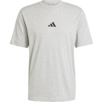 Adidas Essentials Small Logo T-shirt Herren Grau - L von Adidas