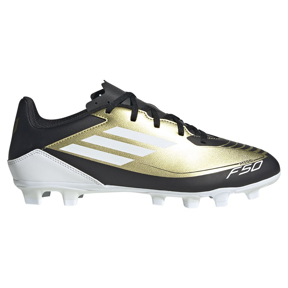 Adidas F50 Club Messi Flexible Ground Football Boots Schwarz,Golden EU 45 1/3 von Adidas