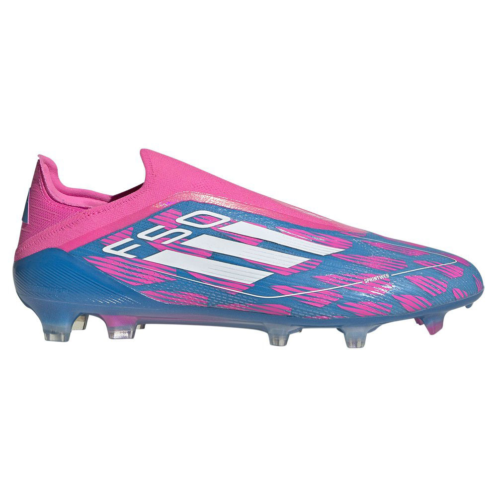 Adidas F50 Elite Laceless Fg Football Boots Blau,Rosa EU 40 von Adidas