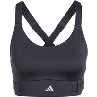 Adidas Fastimpact Luxe Run High-support Sport-bh Damen Schwarz - Xl von Adidas