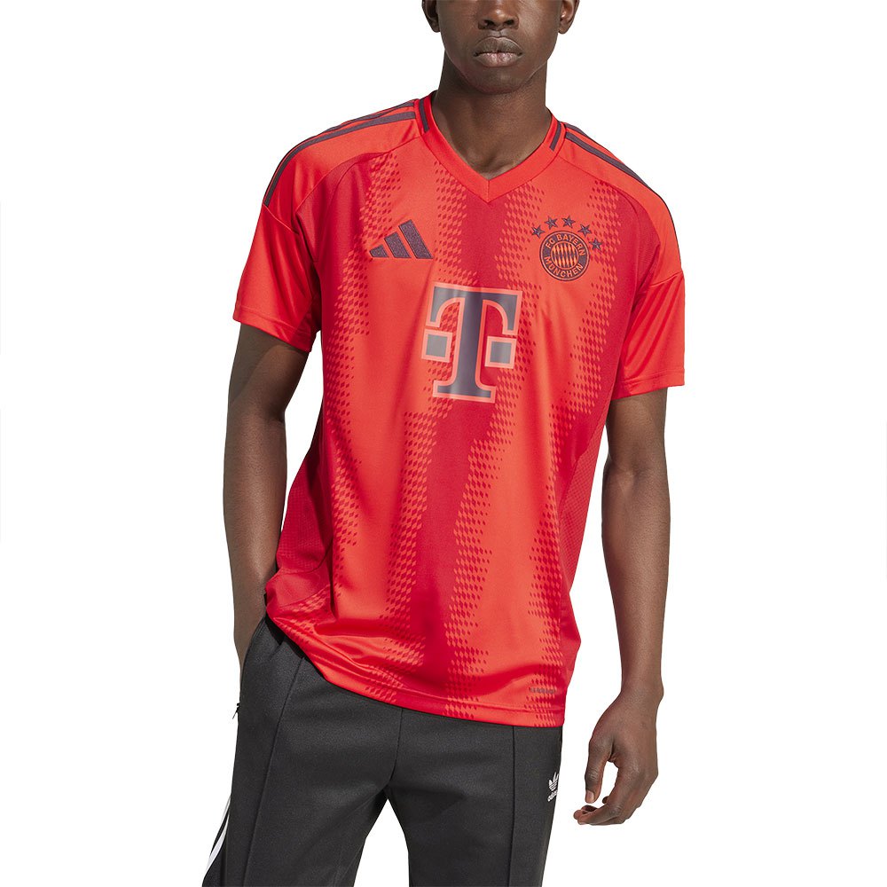 Adidas Fc Bayern Munich 24/25 Home Short Sleeve T-shirt Orange M von Adidas