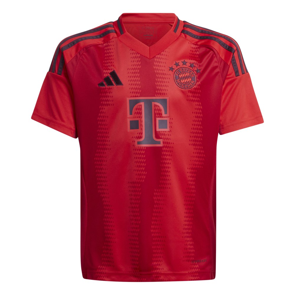 Adidas Fc Bayern Munich 24/25 Junior Home Short Sleeve T-shirt Rot 11-12 Years von Adidas