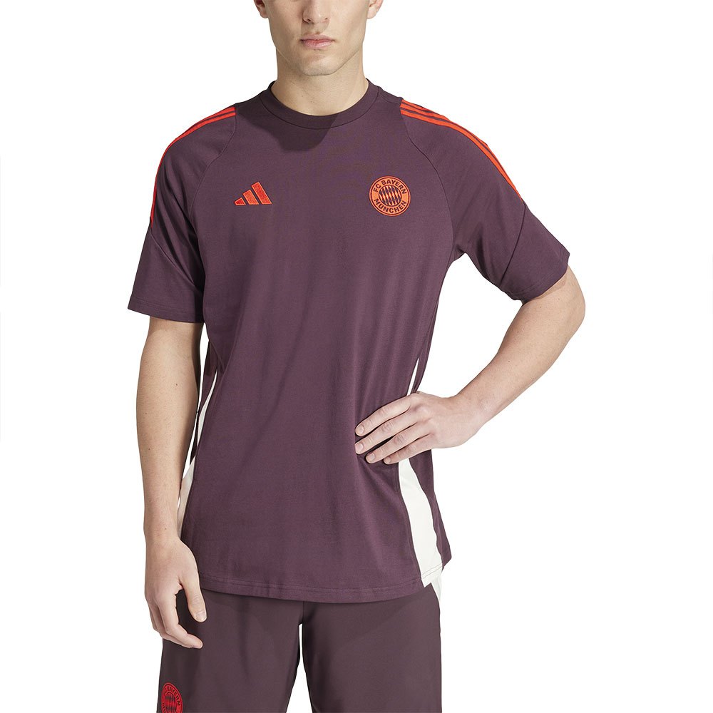 Adidas Fc Bayern Munich 24/25 Short Sleeve T-shirt Lila M von Adidas
