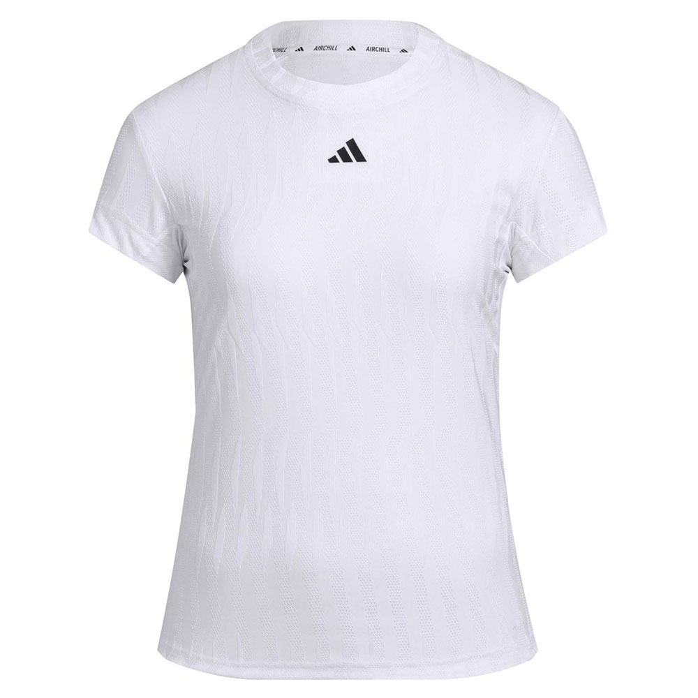 Adidas Freelift Short Sleeve T-shirt Weiß XS Frau von Adidas