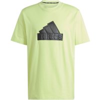 Adidas Future Icon Badge Of Sport T-shirt Herren Limette - S von Adidas