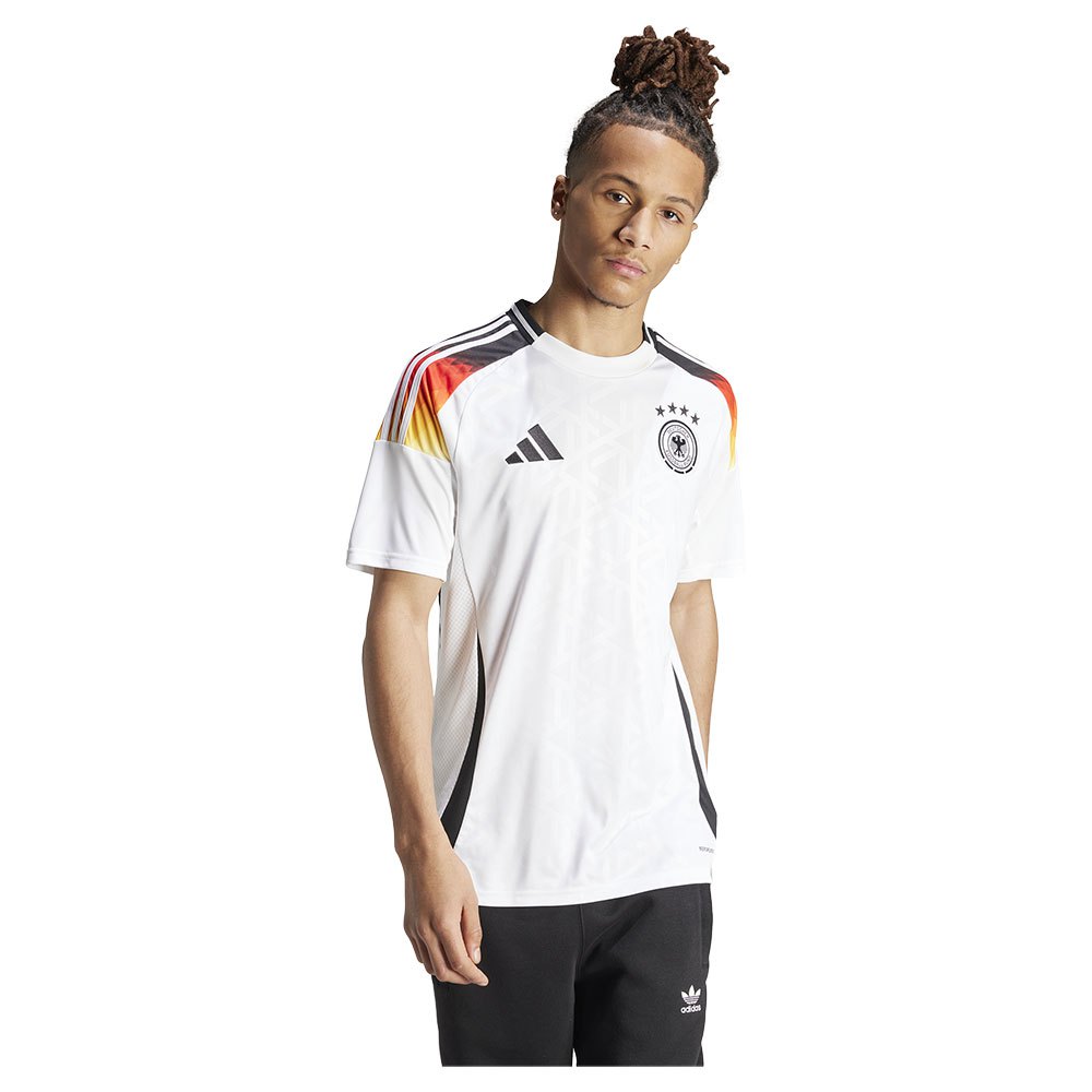 Adidas Germany 23/24 Home Short Sleeve T-shirt Weiß XL von Adidas