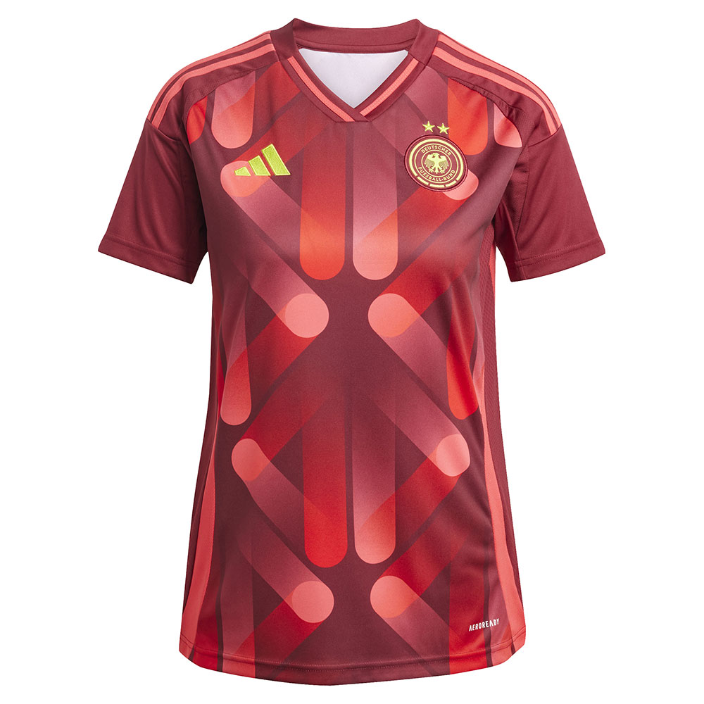Adidas Germany 24/25 Away Woman Short Sleeve T-shirt Rot XL Adidas Germany 24/25 Away Woman Short Sleeve T-shirt Rot XL von Adidas