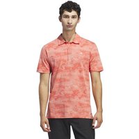 Adidas Go-To Printed Mesh Halbarm Polo rot Adidas Go-To Printed Mesh Halbarm Polo rot von Adidas