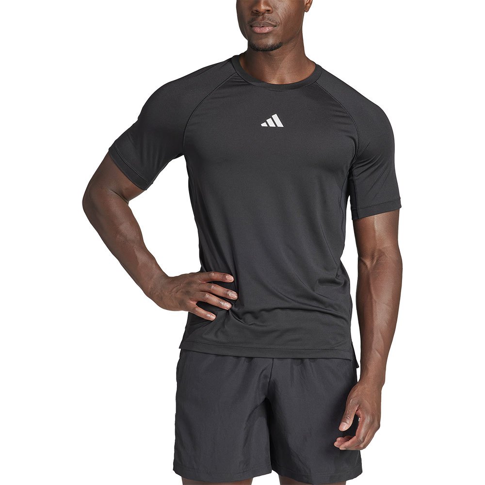 Adidas Gym+ Short Sleeve T-shirt Schwarz XL Mann von Adidas