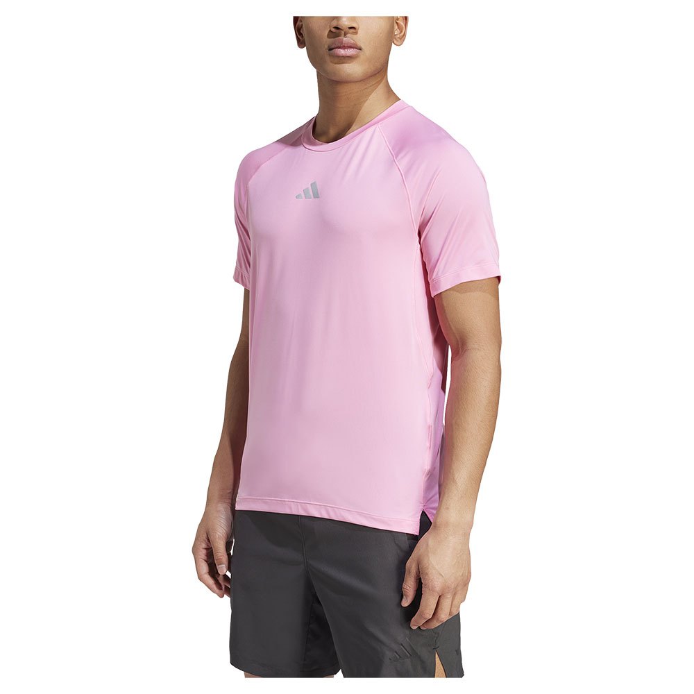 Adidas Gym+ Short Sleeve T-shirt Rosa XL Mann von Adidas