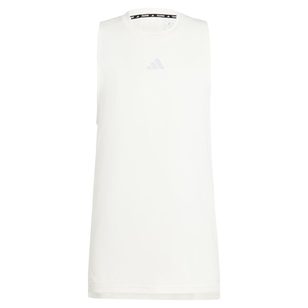 Adidas Hight Intensity Mesh 3 Stripes Sleeveless T-shirt Weiß L Mann von Adidas
