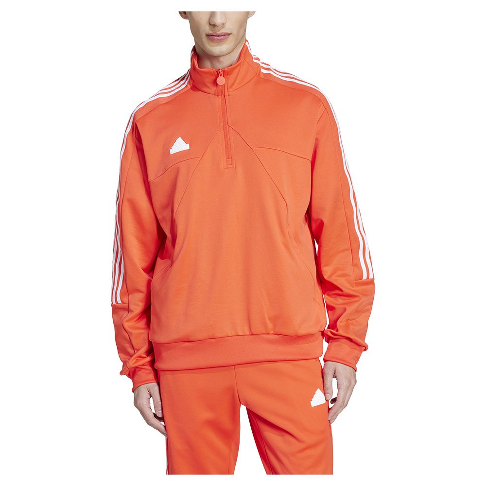 Adidas House Of Tiro Half Zip Tracksuit Jacket Orange XL Mann von Adidas