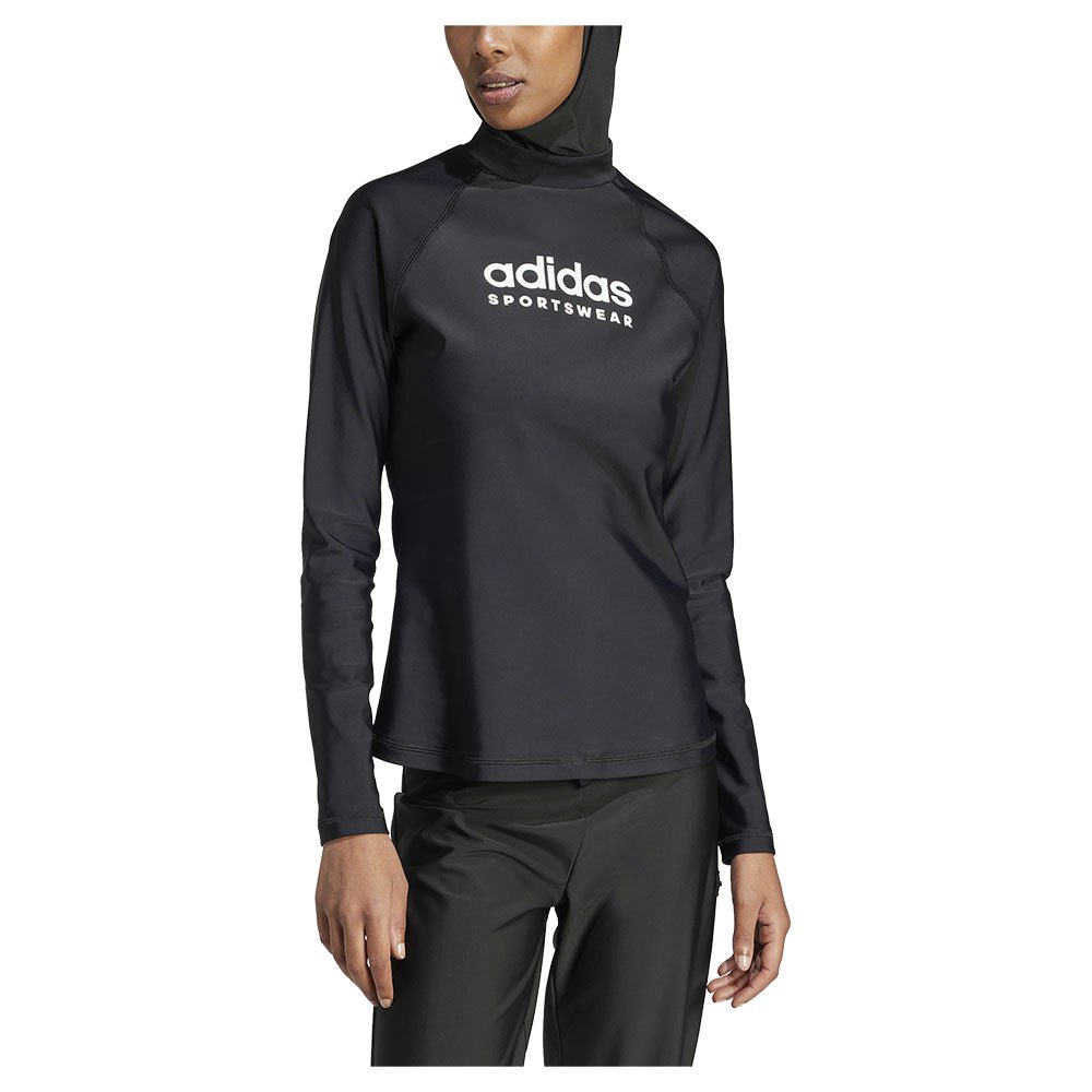 Adidas In1608 Long Sleeve Rashguard Schwarz S von Adidas