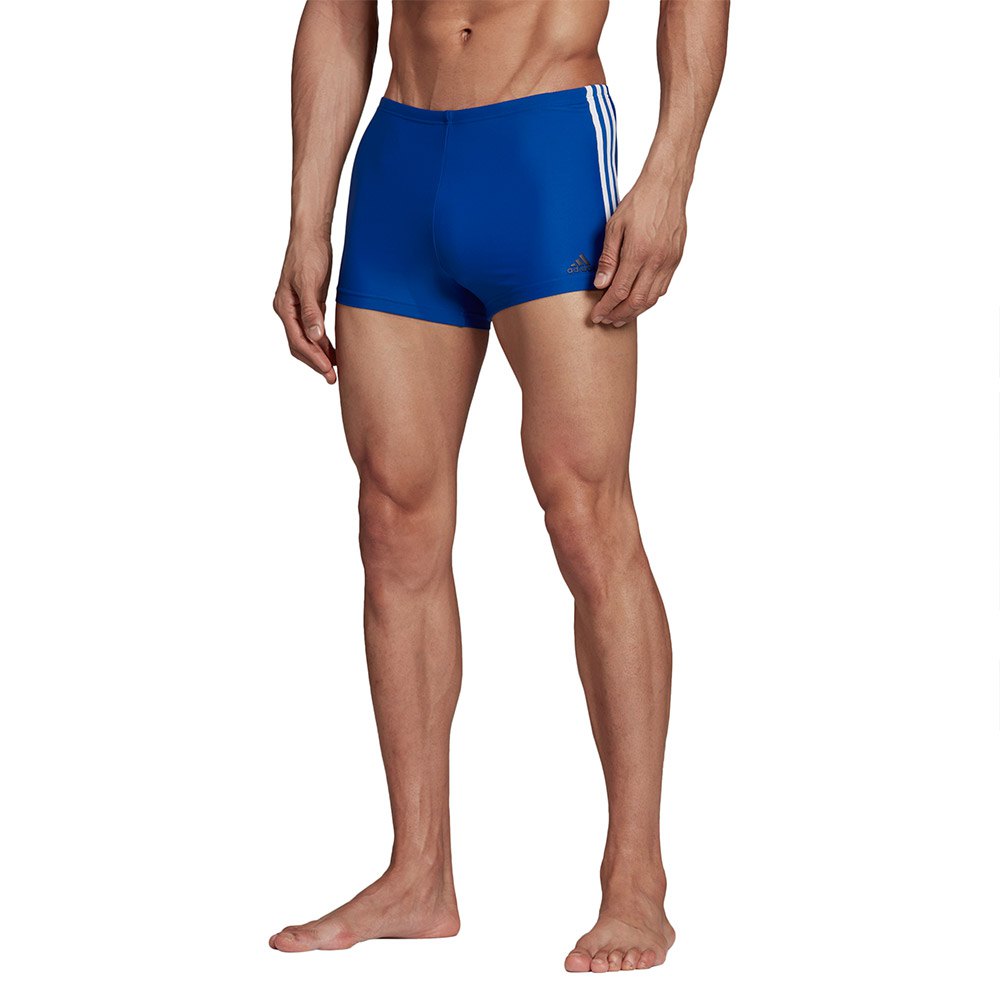 Adidas Infinitex Fitness 3 Stripes Swim Boxer Blau XS Mann von Adidas
