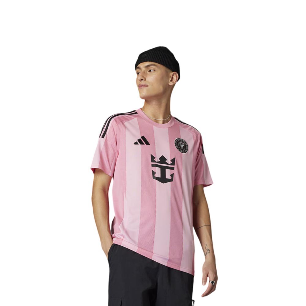 Adidas Inter Miami Cf 25/26 Messi Home Short Sleeve T-shirt Rosa 2XL von Adidas