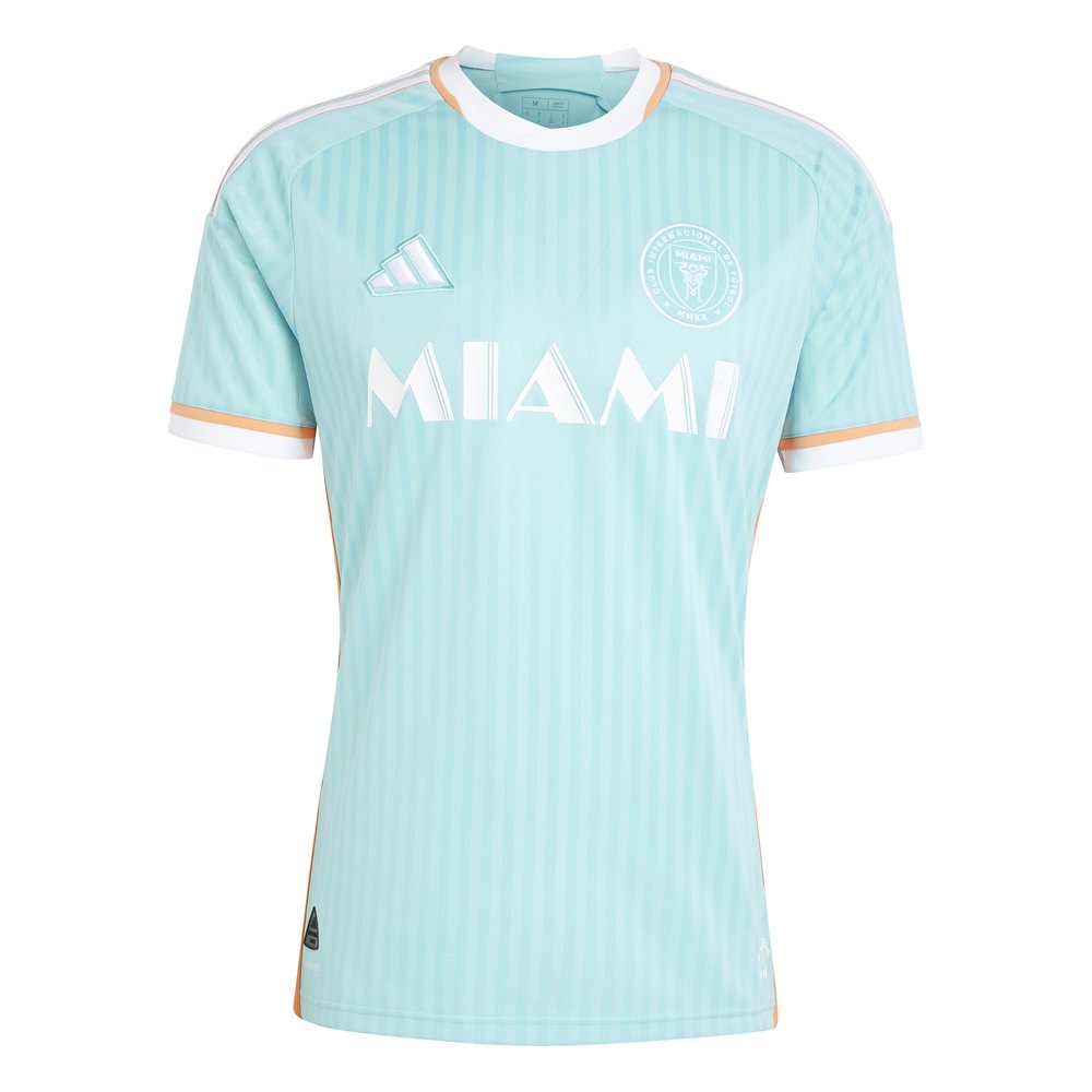 Adidas Inter Miami Cf Authentic 24/25 Third Short Sleeve T-shirt Blau M von Adidas