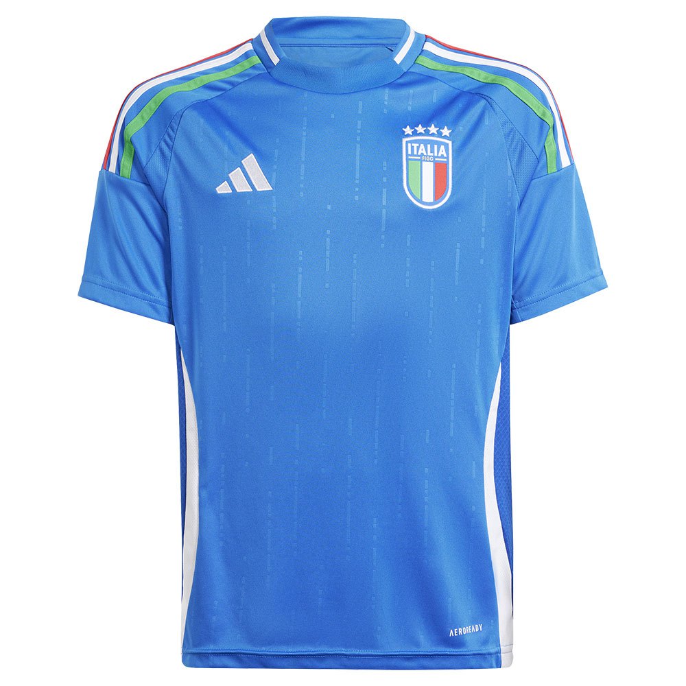 Adidas Italy 23/24 Junior Short Sleeve T-shirt Home Blau 11-12 Years von Adidas