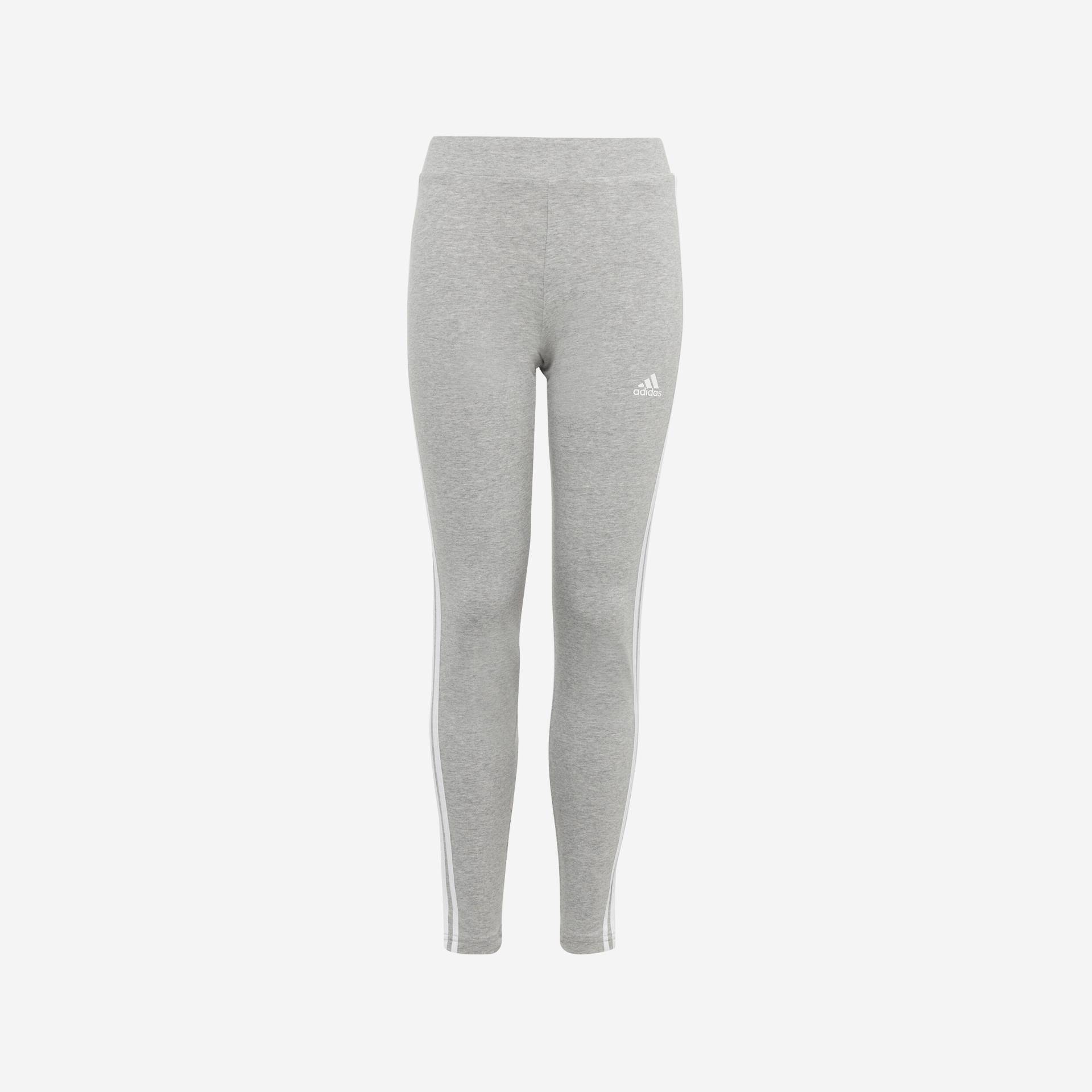 Adidas Leggings Mädchen Baumwolle - grau von Adidas