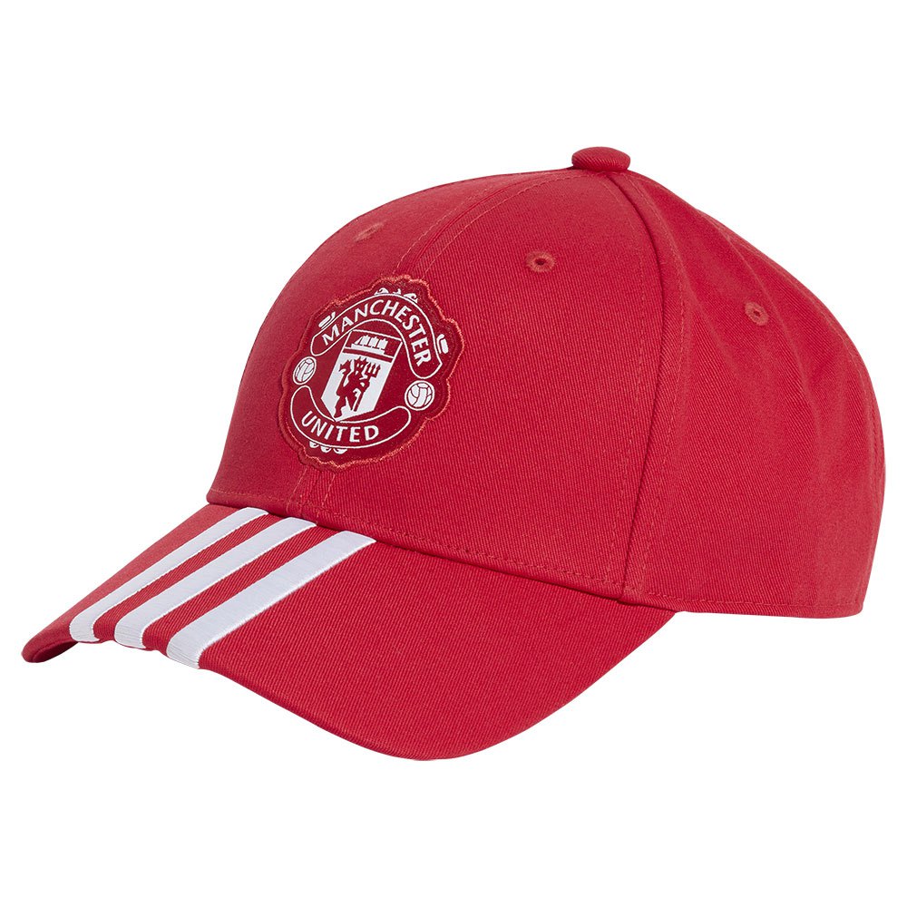 Adidas Manchester United 24/25 Baseball Cap Rot 58 cm von Adidas