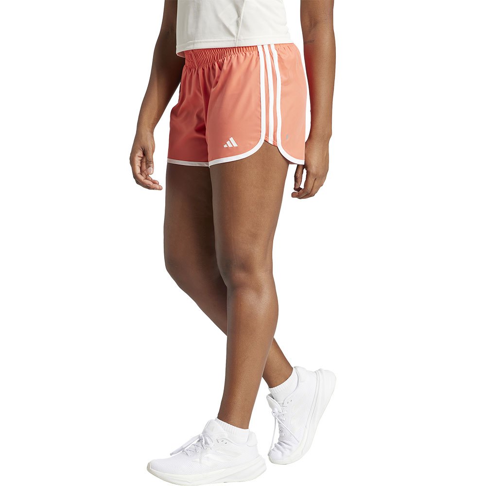 Adidas Marathon 20 3´´ Shorts Orange XL Frau von Adidas